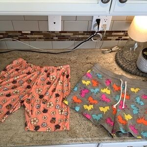 [Two] Pairs of Disney Disneyland Shorts Size Large Like New Condition